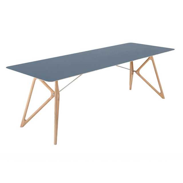Gazzda Tink Dining Table Blue/White Oiled Oak 180cm