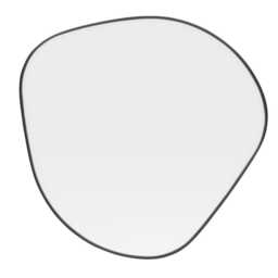 Heal's Fine Edge Mirror Organic Black Medium