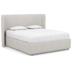 Heal's Deep Divan Super King 2 Footend Capelo Linen-Cotton Sea Salt - thumbnail 1
