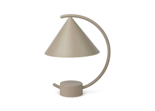 ferm LIVING Meridian LED Portable Table Lamp Cashmere