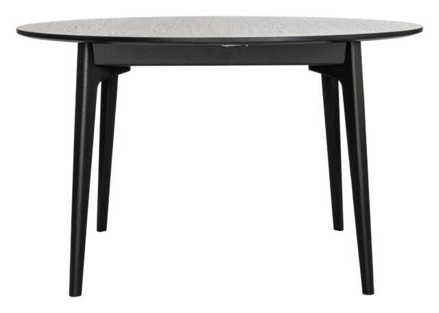 Case Dulwich Round Extending Table in Black Stain