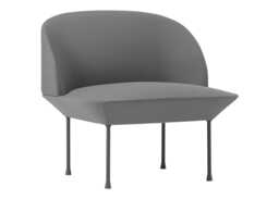 Muuto Oslo Lounge Chair Steelcut 160 Grey