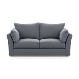 Heal's Tailor 3 Seater Sofa Boucle Steel Natural Beech Feet