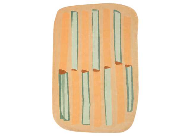 Kartell Parays Rug Orange/Green 200 x 300cm
