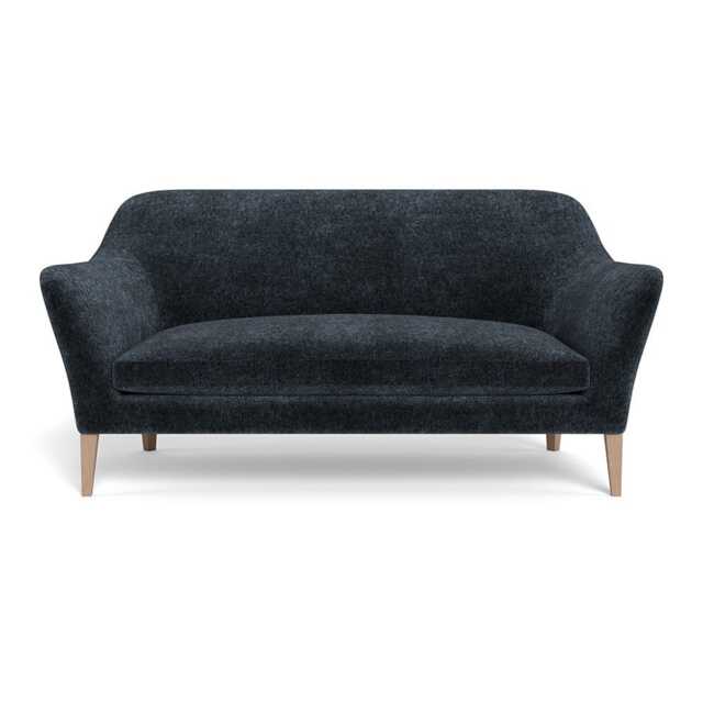 Heal's Wallis 3 Seater Sofa Boucle Velvet Space Natural Feet - image 1