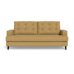 Heal's Mistral 3 Seater Sofa Boucle Tweed Citrine Black Beech Feet - thumbnail 1