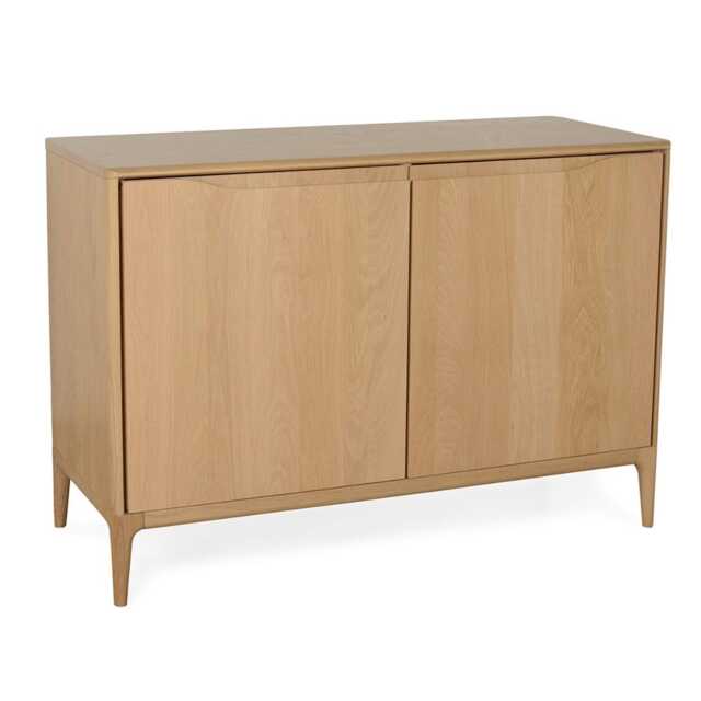 Ercol Romana Small Sideboard 2 Door Clear Matt Oak - image 1