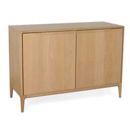 Ercol Romana Small Sideboard 2 Door Clear Matt Oak
