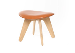 Tom Dixon Slab Ottoman Cognac