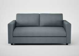 Heal's Nimbus 3 Seater Sofa Capelo Linen-Cotton Mineral Black Feet