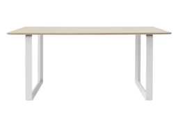 Muuto 70/70 Table 170 x 85cm in Oak with White Legs