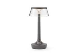 Flos Bon Jour Unplugged LED Portable Table Lamp Stormy Grey