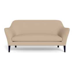 Heal's Wallis 3 Seater Sofa Capelo Linen-Cotton Bamboo Black Feet - thumbnail 1