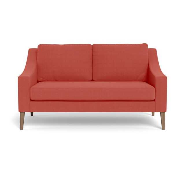 Heal's Richmond 2 Seater Sofa Linen Grenadine Tinted Ash Feet