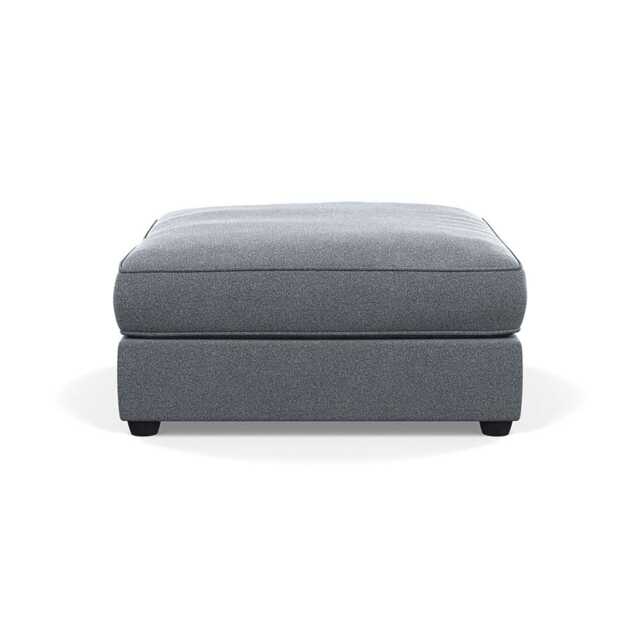 Heal's Tailor Footstool Boucle Steel Black Feet