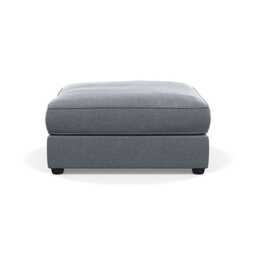 Heal's Tailor Footstool Boucle Steel Black Feet