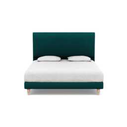 Heal's Shallow Divan Super King Brushed Cotton Pine Light Turned Solid Wood - thumbnail 1