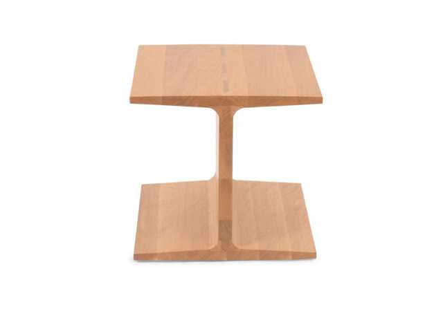 De La Espada I-Beam Side Table Danish Oiled Oak - image 1