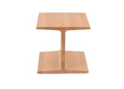 De La Espada I-Beam Side Table Danish Oiled Oak