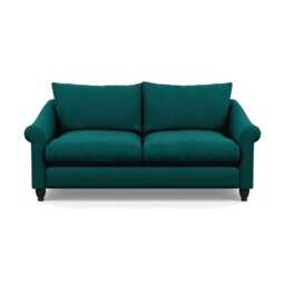 Heal's Devon 3 Seater Brushed Cotton Pine Black Stain Beech Feet
