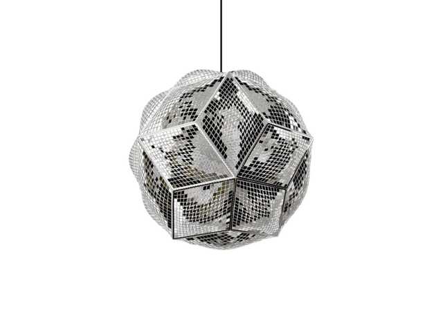 Tom Dixon Puff Pendant Light Stainless Steel