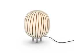 Established & Sons Filigrana T2 Cylinder Table Lamp White/Blue - thumbnail 2