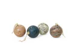 ferm LIVING Marble Baubles Set of 4 Large