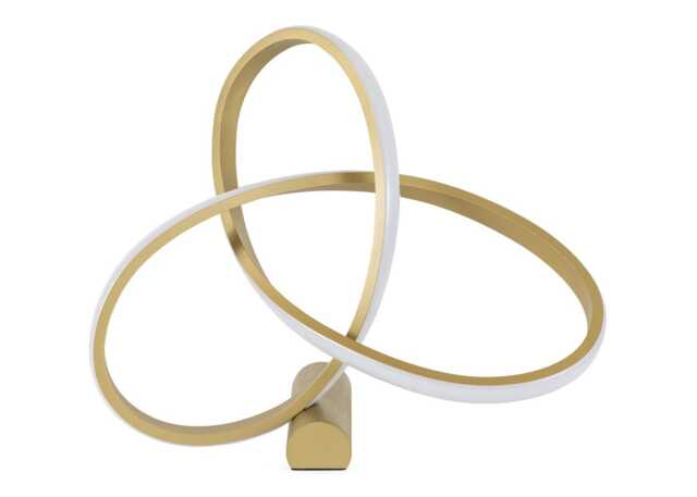 Heal's Ribbon LED Table Lamp Satin Gold - image 1