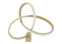 Heal's Ribbon LED Table Lamp Satin Gold - thumbnail 2
