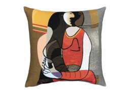 Jules Pansu Pablo Picasso Femme Assise 1927 Cushion 45 x 45cm
