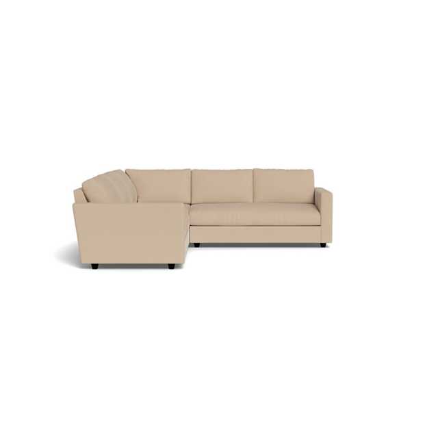 Heal's Nimbus II Full Corner Sofa (K+M+N) Capelo Linen Bamboo Black Feet - image 1