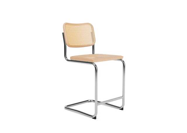 Knoll Cesca Counter Stool in Light Beech