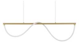Heal's Wave LED Long Pendant Black Chrome - thumbnail 2