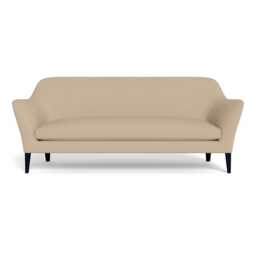 Heal's Wallis 4 Seater Sofa Capelo Linen-Cotton Bamboo Black Feet - thumbnail 1