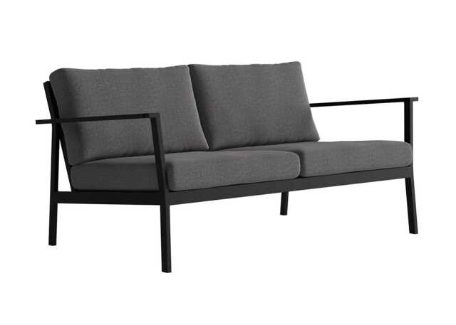 Case Eos Outdoor 2 Seater Sofa Black