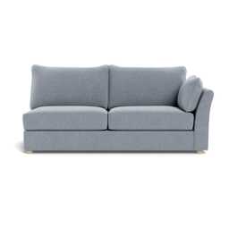 Heal's Tailor Large Right Hand Facing Corner Unit Boucle Steel Natural Feet