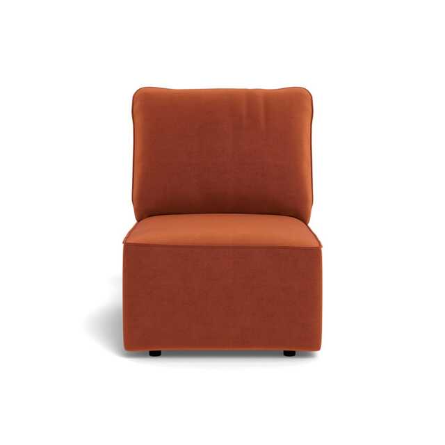 Heal's Morven Single Unit Cotton Velvet Russet