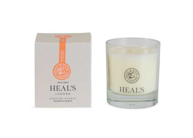 Heal's Grapefruit & Vetiver Scented Glass Candle