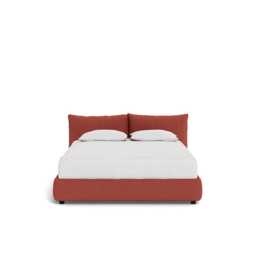 Heal's Pillow Storage Bed King Tundra Texture Rust