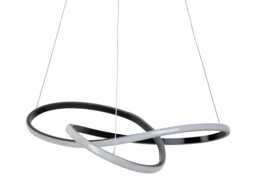 Heal's Ribbon LED Ceiling Light Black
