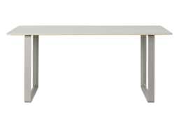 Muuto 70/70 Table 170 x 85cm in Grey with Grey Legs