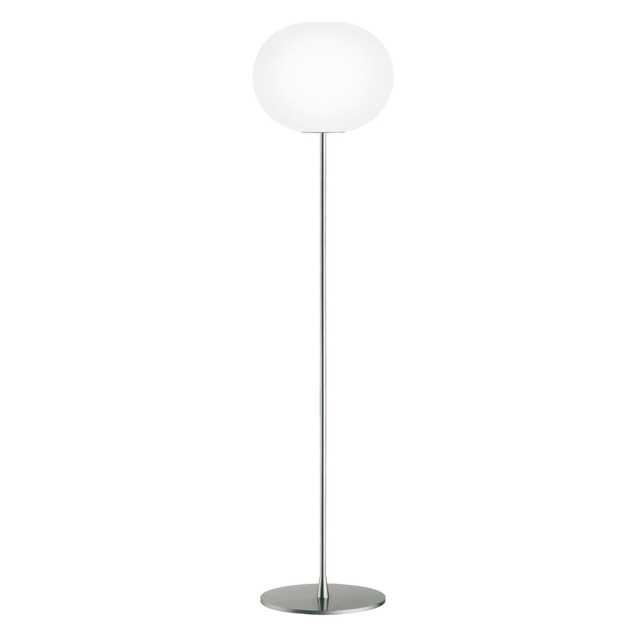 Flos Glo-Ball F2 Floor Lamp Silver - image 1