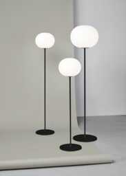 Flos Glo-Ball F2 Floor Lamp Silver - thumbnail 2