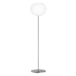 Flos Glo-Ball F2 Floor Lamp Silver - thumbnail 1