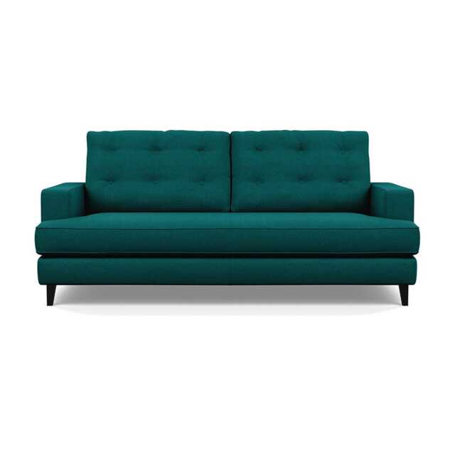 Heal's Mistral 3 Seater Sofa Brushed Cotton Pine Black Feet