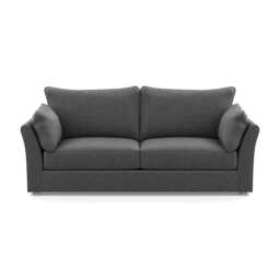 Heal's Tailor 4 Seater Sofa Melton Wool Granite Natural Beech Feet