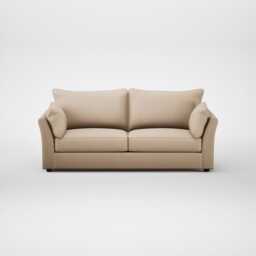Heal's Tailor 4 Seater Sofa Smart Cotton Linen Rice Walnut Stained Feet - thumbnail 1