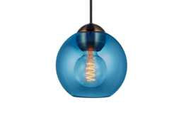 Halo Bubbles Pendant Blue Dia 18
