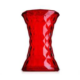 Kartell Stone Stool Red W30 X H45 cm