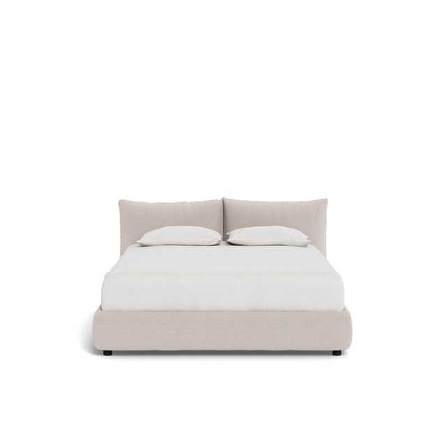Heal's Pillow Storage Bed King Tundra Texture Stone